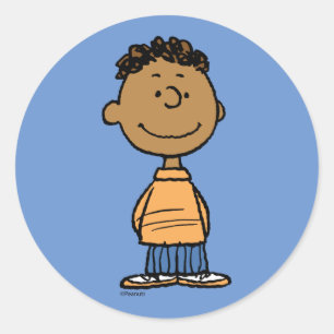 Adesivo Redondo Franklin Smiling