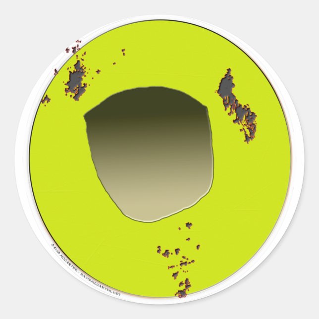 Adesivo Redondo Frappy (Frente)