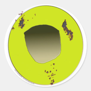 Adesivo Redondo Frappy