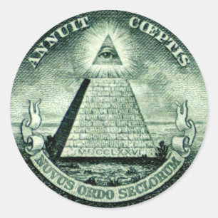 Adesivo Redondo freemason