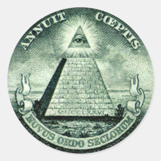 Adesivo Redondo freemason