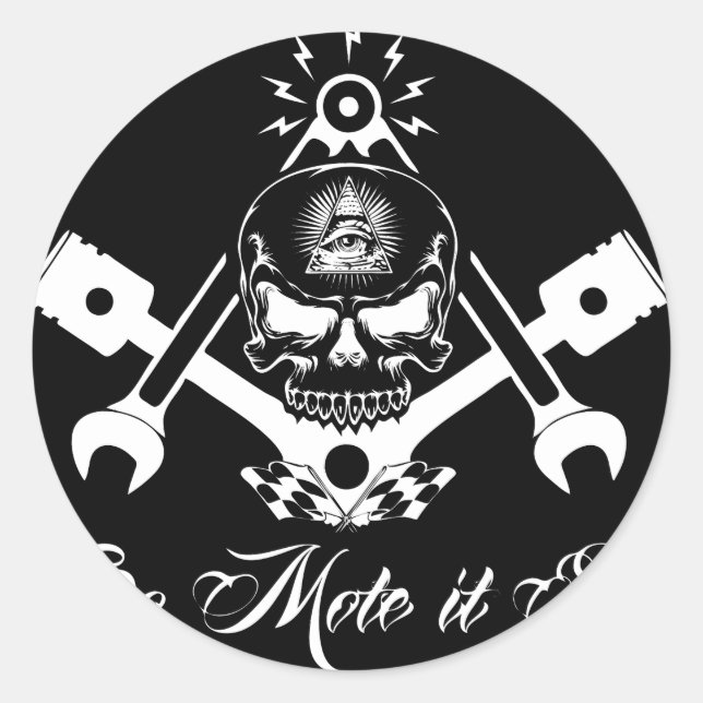 Adesivo Redondo Freemason-Widows-Sons-Masonic-Hotrod-Logo-20160407 (Frente)