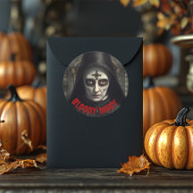 Freira Vintage Assustadora Halloween Horror