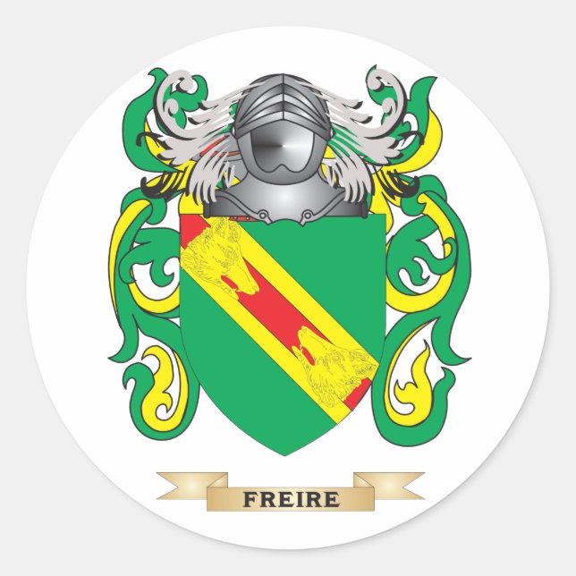Adesivo Redondo Freire Casaco de Armas (Frente)