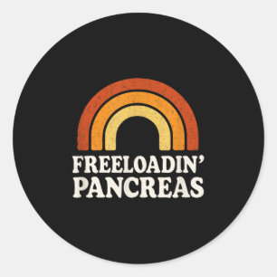 Adesivo Redondo Freloadin Pancreas - Consciência diabética Humoros