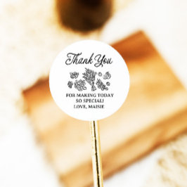 Adesivo Redondo Fresco Do Chá de panela De Mercado, Mercado De Agr