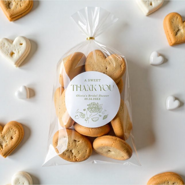 Adesivo Redondo Fresco Do Mercado Obrigado A Favor Dos Autocolante (Criador carregado)