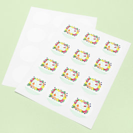 Adesivo Redondo Fresh From The Market