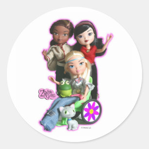 Adesivo Redondo Friendz Stickers