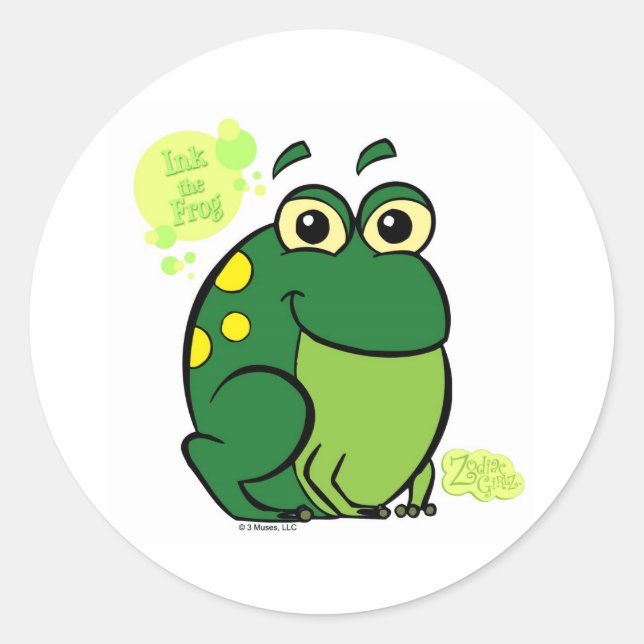 Adesivo Redondo Friendz Stickers (Frente)