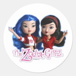 Adesivo Redondo Friendz Stickers