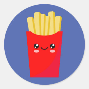 Adesivo Redondo Fries