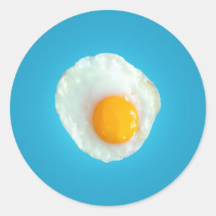 Adesivo Redondo Fries - Ovo
