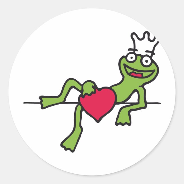 Adesivo Redondo frog (Frente)