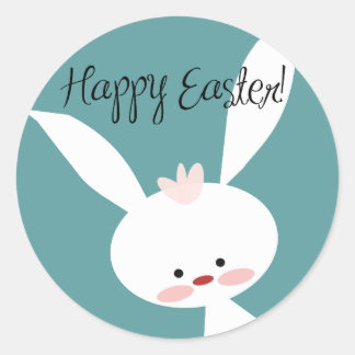 ADESIVO REDONDO FROHE OSTERN RUNDER STICKER, SET OF STICKERS
