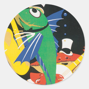 Adesivo Redondo Frolices da Costa Leste