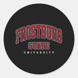 Adesivo Redondo Frostburg Institute Of Technology Arch Retro For M