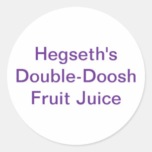Adesivo Redondo Fruta-Doosh Ped Hegseth Hankamer Artjunkhaus Delíc
