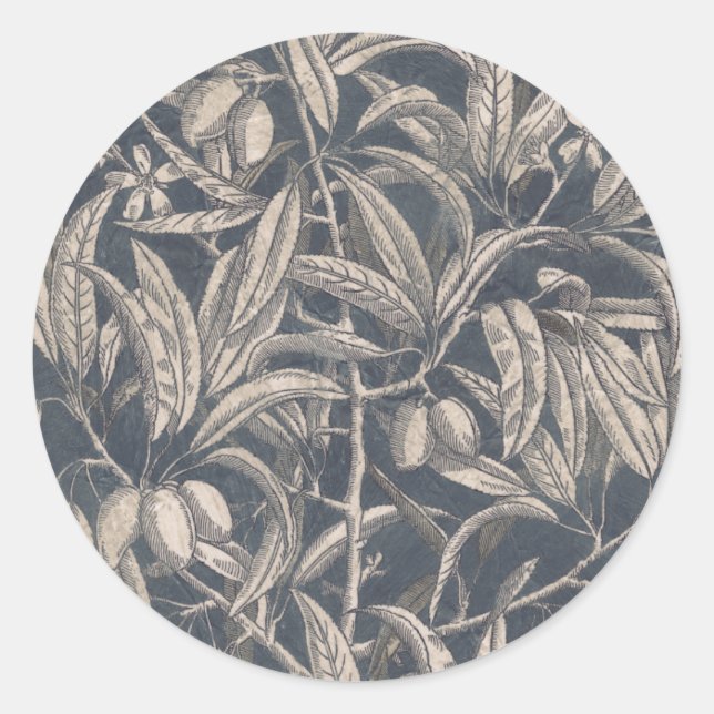 Adesivo Redondo Fruta e Floral I (Frente)