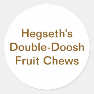 Adesivo Redondo Frutas-Doosh de Hegseth Hankamer Artjunkhaus Delic
