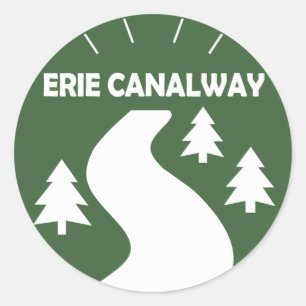 Adesivo Redondo Fuga de Erie Canalway