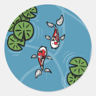 Adesivo Redondo Fuku e Heiwa Sticker