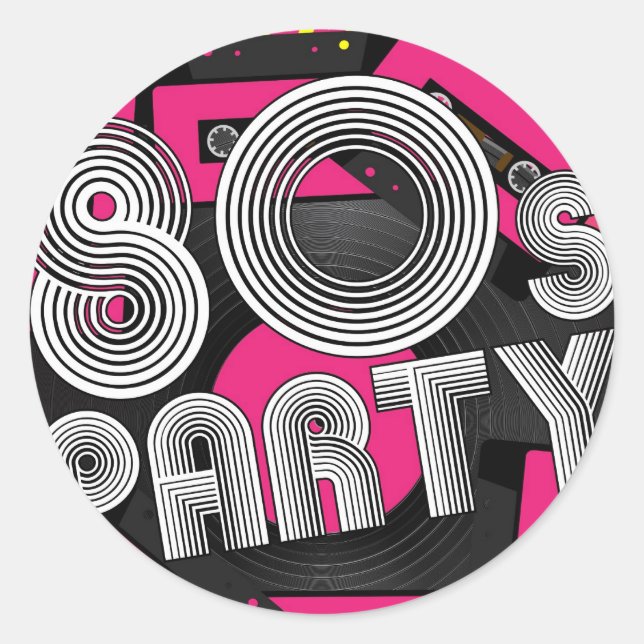 Adesivo Redondo Fundo da Parte Retroativa (Frente)