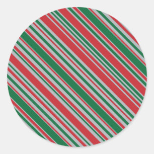 Adesivo Redondo Fundo de faixas diagonais