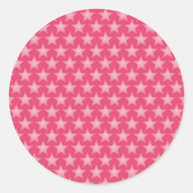 Adesivo Redondo Fundo de Honeysuckle (Frente)