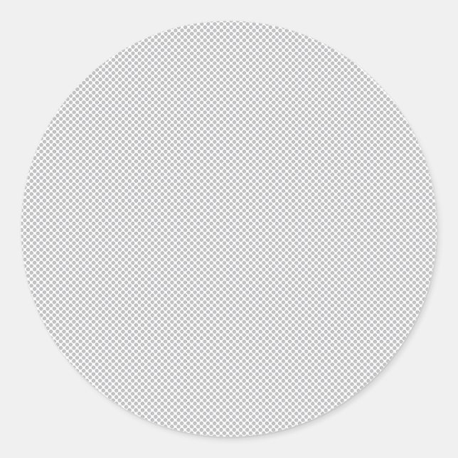 Adesivo Redondo Fundo de Sinal de Evento Moderno com Bolinhas Cinz (Frente)