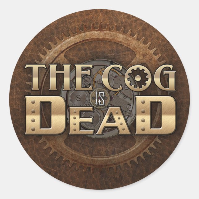 Adesivo Redondo Fundo do Coletor de Logotipo (Frente)