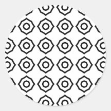 Fundo do Octagão Geométrico Branco do Artista Pret