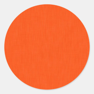 Adesivo Redondo Fundo laranja texturizado calmo e simples