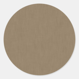Adesivo Redondo Fundo marrom texturizado calmo e simples