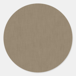 Adesivo Redondo Fundo marrom texturizado calmo e simples