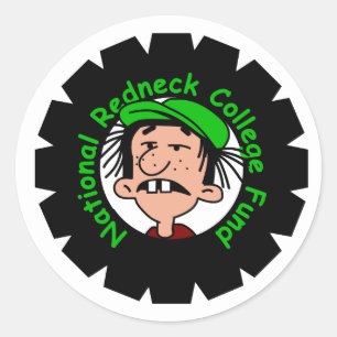 Adesivo Redondo Fundo Nacional para o caimento