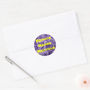 Adesivo Redondo Fundo Shredded do papel da dobra
