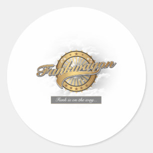 Adesivo Redondo Funkwagon