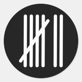 Adesivo Redondo Funny 67 Math Teacher Kindergarten Number Counting