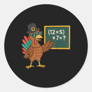 Adesivo Redondo Funny 67 Meme Peru Matemática Professor Dia de Açã