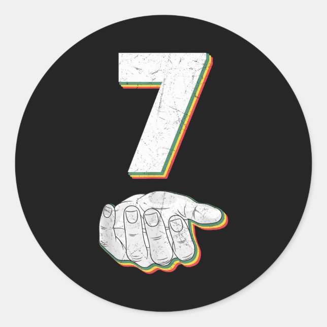 Adesivo Redondo Funny 67 Six Seven Meme Couple Matching Halloween  (Frente)