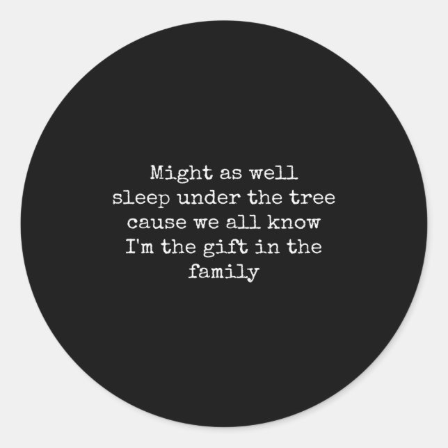 Adesivo Redondo Funny Christmas Shirts Men Women Kids Tee Christma (Frente)