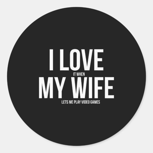 Adesivo Redondo Funny Father's Day Video Game Dad  (Frente)