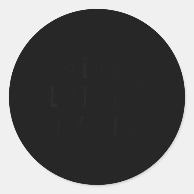 Adesivo Redondo Funny Husband Saying Quote Hold On Let Me Ask My W (Frente)