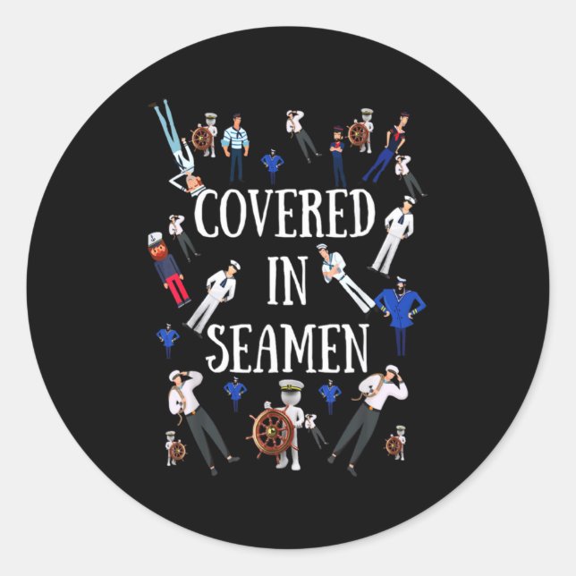 Adesivo Redondo Funny Inappropriate Embarring Adult Humor Gag G  (Frente)