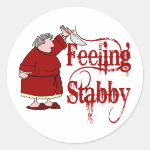 Adesivo Redondo Funny PMS Statby