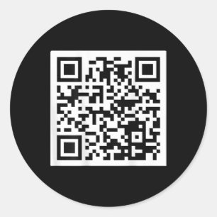 Adesivo Redondo Funny Qr Presidente Trump 4547 Tee Trump Dancing C