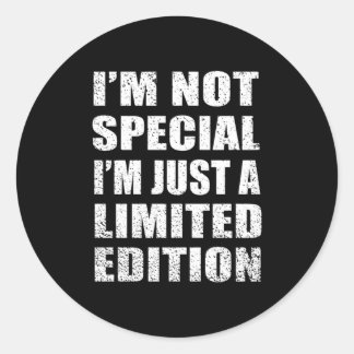 Adesivo Redondo Funny Sarcastic Sayings Adult Humor Introvert 