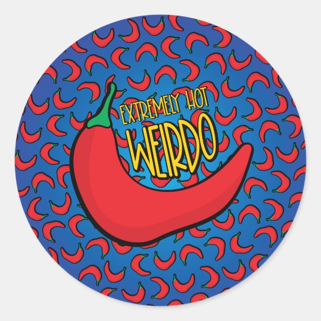 Adesivo Redondo Funny stickers (Frente)