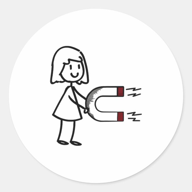 Adesivo Redondo Funny Valentine’s Day Couple Matching For Men Wome (Frente)